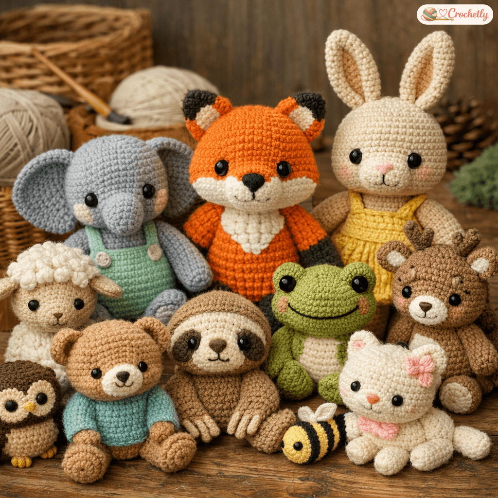 Cute Crochet Animals