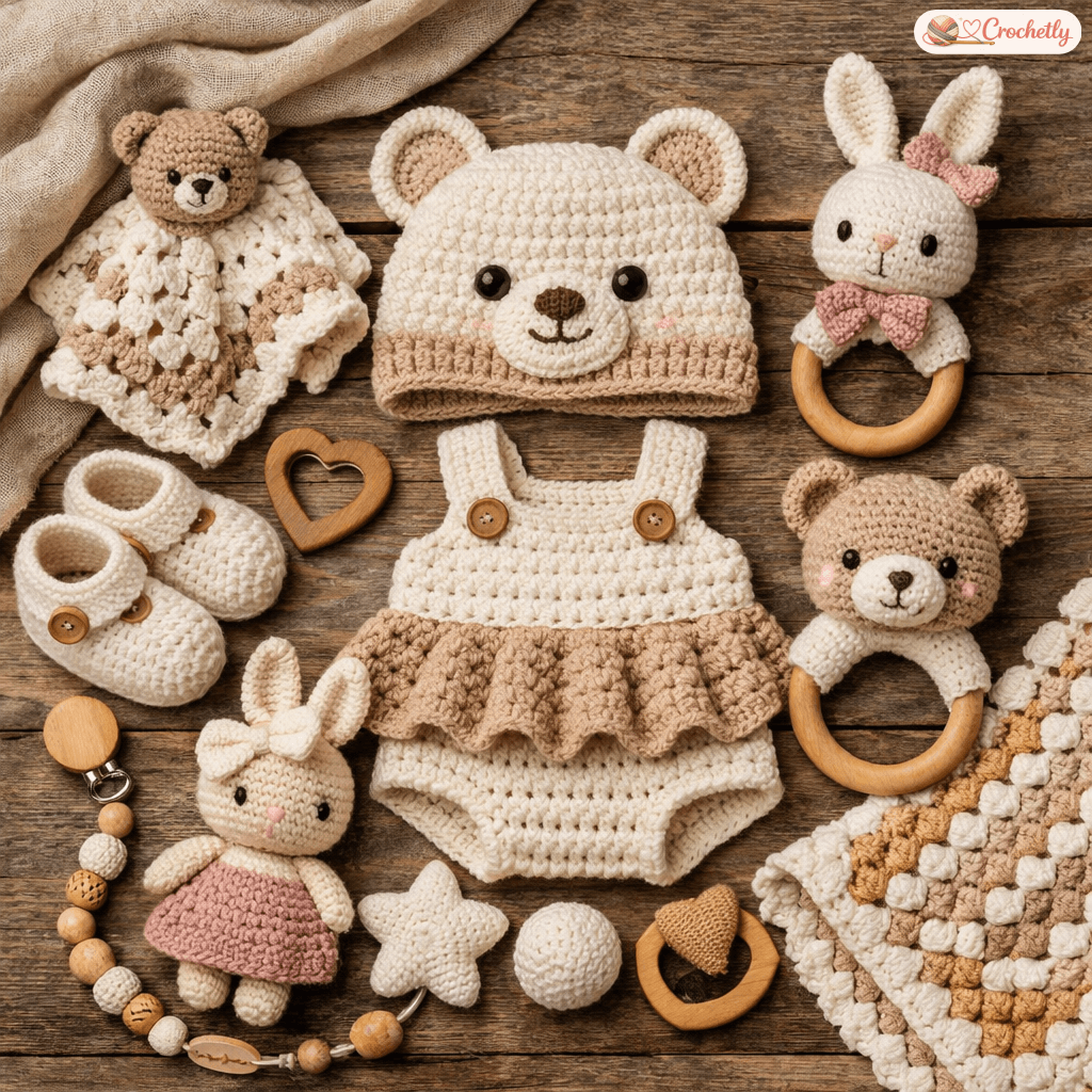 Crochet Cute Baby Products