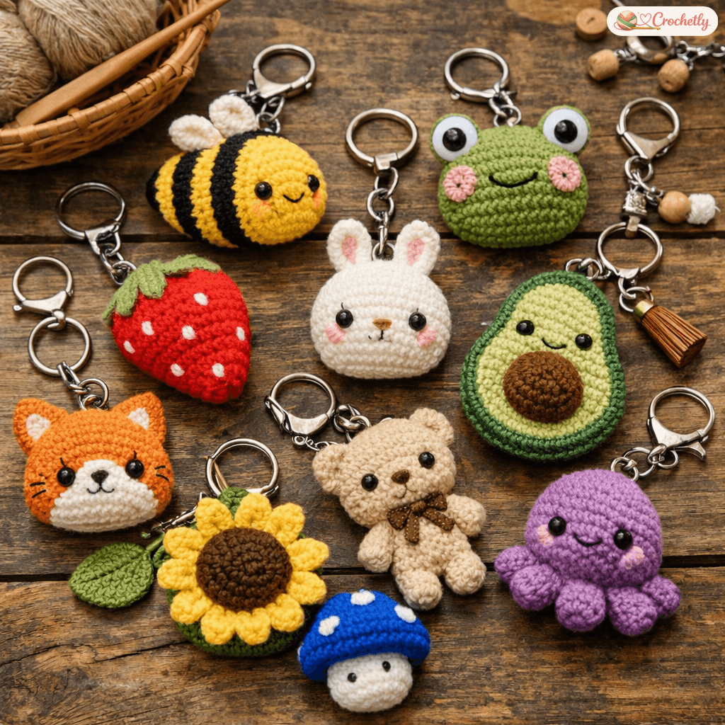 Crochet Key Chains