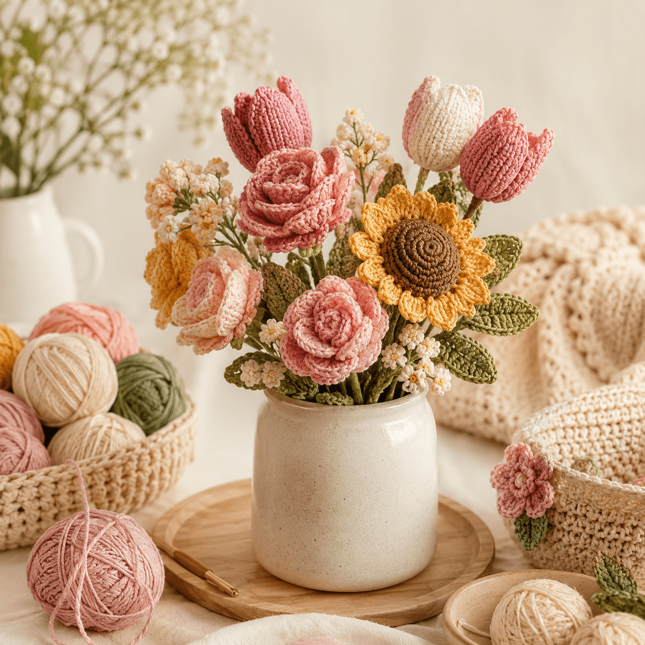 Crochet Flowers Patterns