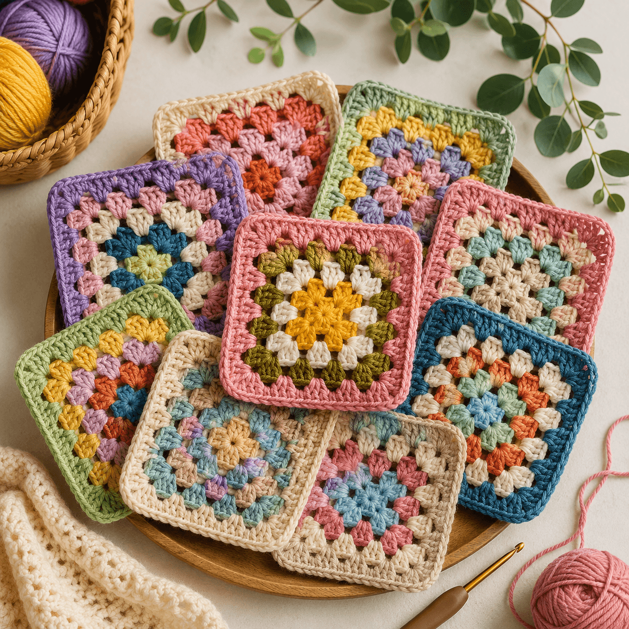 Crochet Granny Squares Patterns