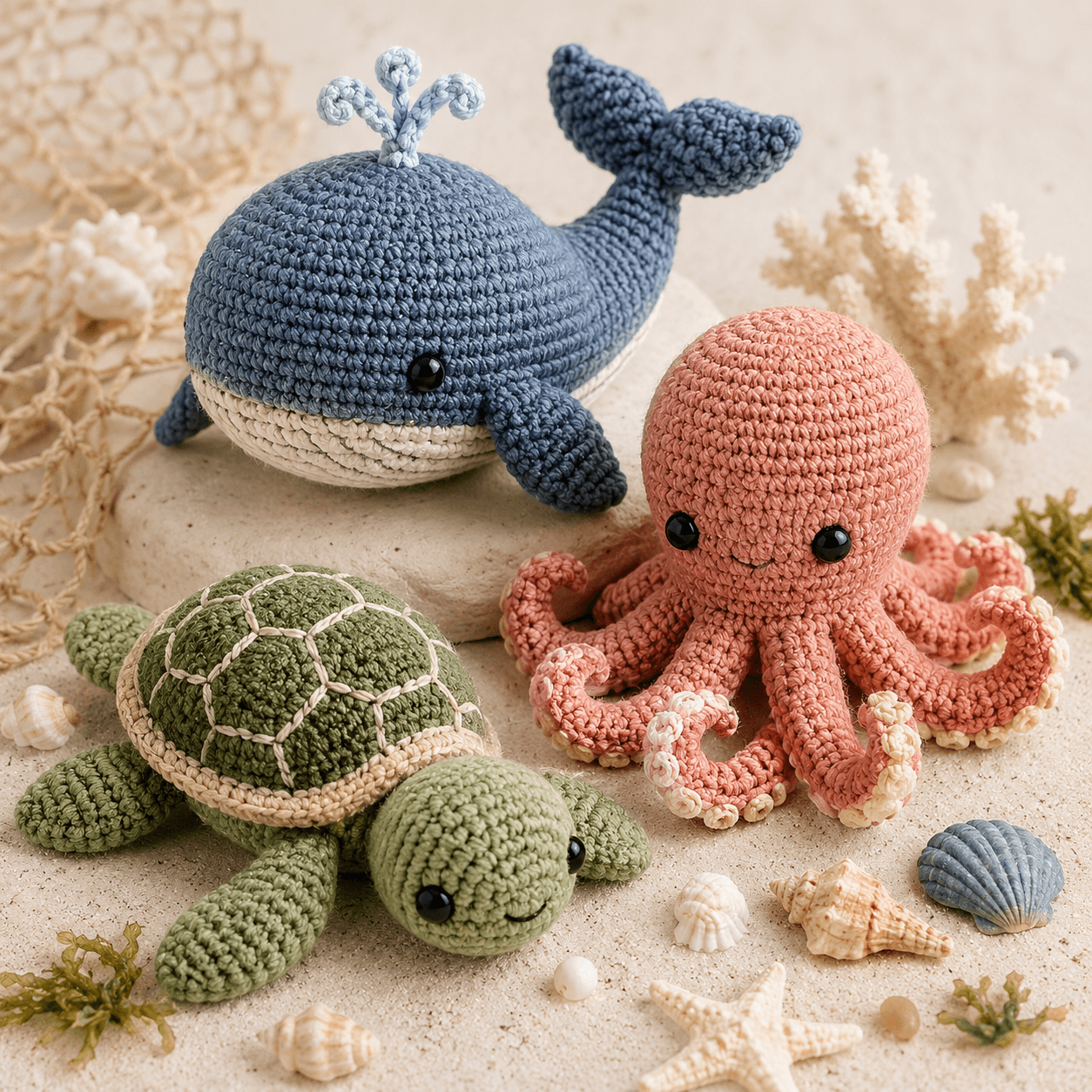 Crochet Sea Animals Categeory