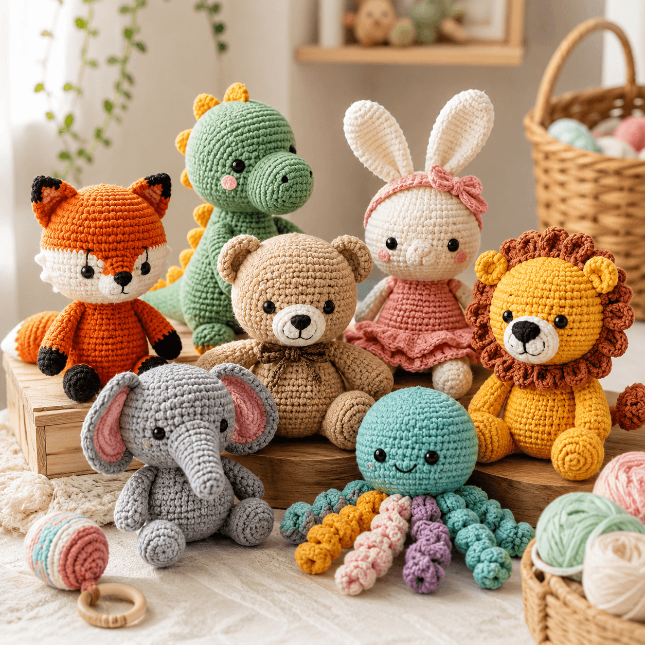Toys crochet pattern