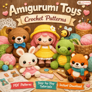 Superheroes Crochet Pattern digital PDF amigurumi crochet pattern